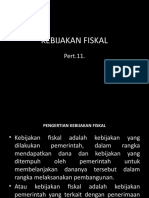 Pert.11.kebijakan Fiskal