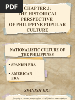 Nationalistic Culture of The Philippines