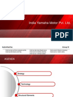 Organisational Behaviour - II India Yamaha Motors Interim PPT (Download To View Full Presentation)