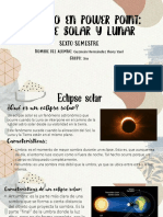 Eclipse Solar y Lunar