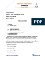 Practica #5 - ESTEQUIOMETRIA