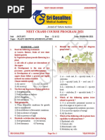 Class 11 Neet Plant Growth and Regulators