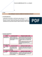 1° Grado - Experiencia de Aprendizaje N°10