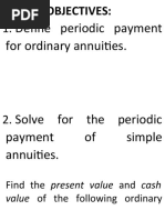 Lesson 28 - Simple Annuities (Periodic Payment)