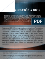 Consagración A Dios