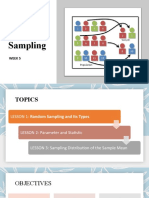 WEEK 5 - Random Sampling