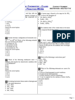 Inorganic Chemistry - Class 12th - Practice MCQs