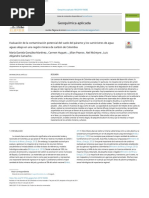 Assessment of Potential Contamination of Paramo - Colombia - En.es