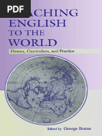 George Braine - Teaching English To The World - History, Curriculum, and Practice (2005)