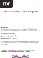 3-The Four Dimensions of Service