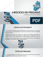 Proceso de Fresado