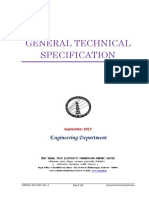 GENERAL TECHNICAL SPECIFICATION - Rev 2