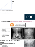 Radiografía de Abdomen