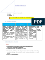 Sesion Clasificación de Animales Invertebrados