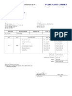 MPS Purchase oRDER