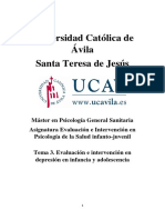 Tema 3. Evaluación e Intervención en Depresión Infantil y Adolescente (1) .PDFVV