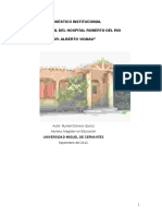 Diagnóstico Institucional y Plan de Mejoramiento Educativo Jardín Infantil Del Hospital Roberto Del Rio Dr. Alberto Vignau Myriam Donoso M