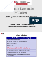 ECO6201 - Chapter 5 - Production and Cost Analysis in The Short Run (Amended)