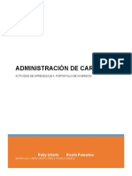 4 Administración de Cartera