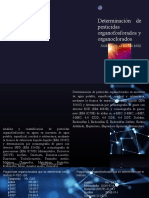 Determinación de Pesticidas Organofosforados y Organoclorados