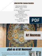 ART NOUVEAU - Ruta o Itinerario Cultural Internacional