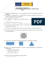 Taller Repaso Segunda Prueba en Línea y Primer Parcial, 2022-2