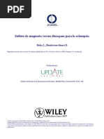 19 - Sulfato de Magnesio VS Diazepan para Eclampsia