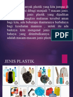 Jenis Plastik