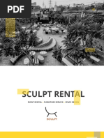 Sculpt Rental Catalogue