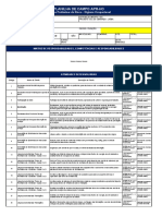 APRHO - Planilha de Campo
