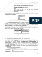 9 Calculation of Dose Parameters - Auxiliary Functions