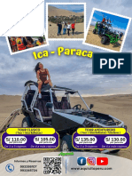 Ica - Paracas Ica - Paracas: S/ 110.00 S/ 105.00 S/ 135.00 S/ 130.00