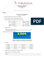 Preparatorios Matematicas Grado 5