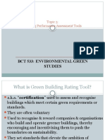 BCT 533 TOPIC 3 - Building Prerformance Assessment Tools