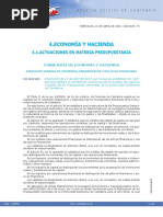 Códigos Estructura Economica Cantabria, Resolución de 12 de Abril de 2010.