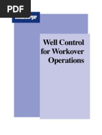 Work Over Well Control