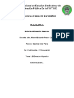 Tema II. Derecho Hispánico. Autoevaluación