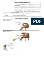 Angulo de Elevacion y Depresion - Decimo-2022