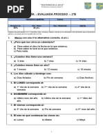 Guia Evaluada Dias y Meses Del Año