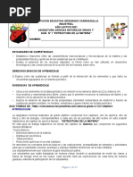 Guía 1 Estructura de La Materia