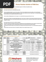 Florrea Flotation Reagents For Platinum Group Metals (2018)