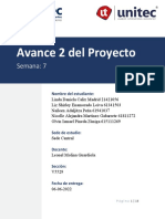 S7 TAREA 7.1 II Avance de Proyecto .-1