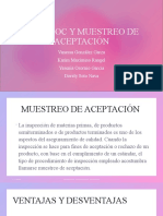 Muestreo de Aceptacion y Grafico Oc