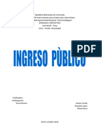 Ingreso Publico