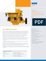 Wmd0976 Trio Tc66 Series Cone Crusher Spec Sheet