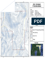 Peta Topografi PT Bosowa Mining