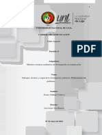 Problematica en El Futbol, Investigacion Cualitativa. Proyecto.