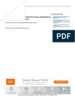 Advanced Processing Routes For Tissue Engineering and Regenerative Medicine