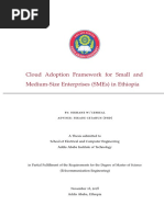 Cloud Adoption Framework For Small and Medium-Size Enterprises SMEs in Ethiopia - Birhane Woldegebreal