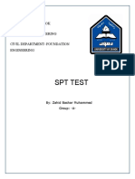 Standard Penetration Test